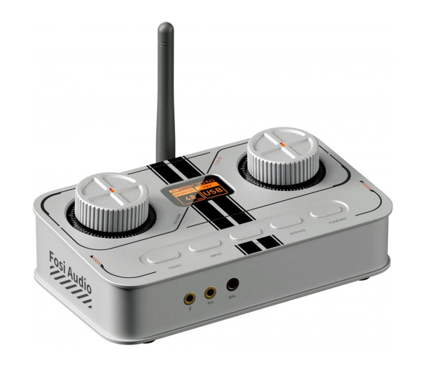 Fosi Audio Fosi Audio K7 silver - wzmacniacz słuchawkowy z DAC do HiFi - 1583295 - zdjęcie 2